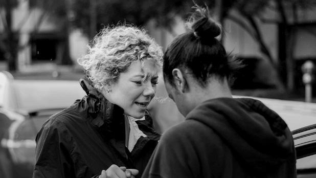 people praying together